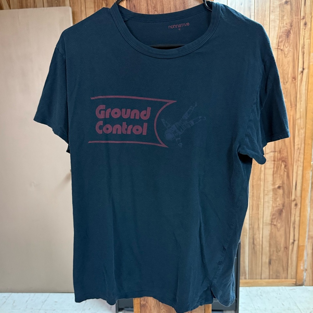Nonnative vintage Black Short-Sleeve 'Ground Control' Graphic Tee